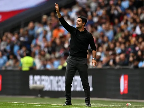 Arteta không giấu được nỗi thất vọng với một học trò