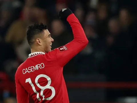 Casemiro nêu tên cầu thủ xuất sắc nhất ở Man Utd