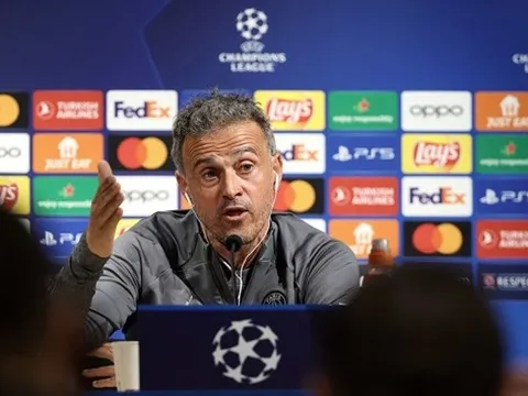 Luis Enrique lạc quan trước cuộc đối đầu với AC Milan