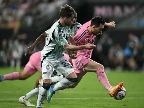 Messi bất lực, Inter Miami lỡ ngày vui tại Nu Stadium