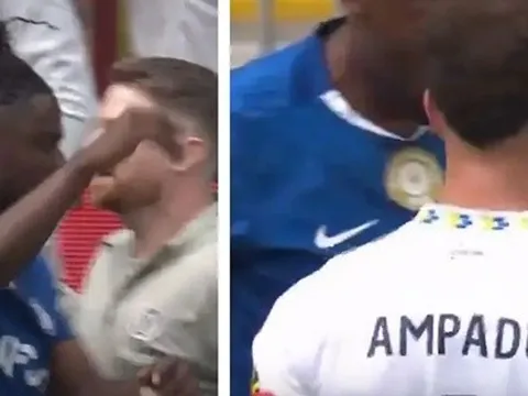 Romeo Lavia đẩy văng sao Leeds để bảo vệ HLV Chelsea