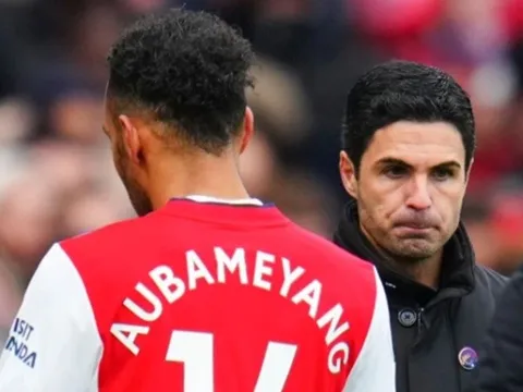 Arteta làm rõ sự thật về mối quan hệ với Aubameyang