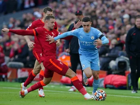 'Liverpool hỗn loạn trước Man City. Trận đấu diễn ra một chiều'