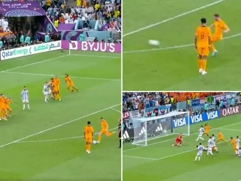 Cú đá phạt thiên tài suýt khiến Argentina khóc hận