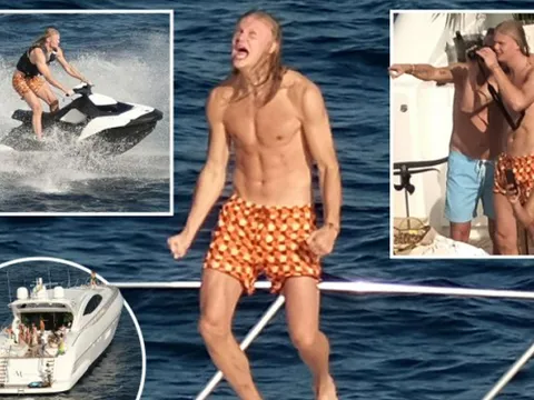 Haaland cùng bạn bè "quẩy" nhiệt tình ở thiên đường hạ giới