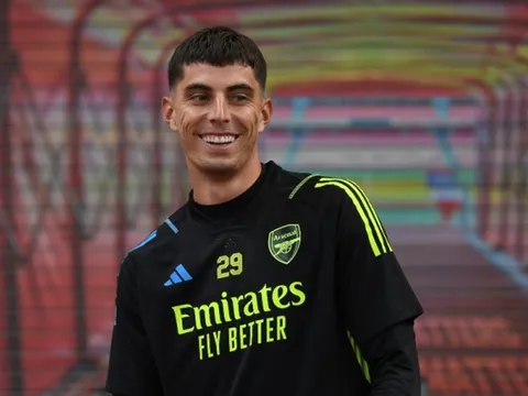 Havertz gây phấn khích cho người hâm mộ Arsenal