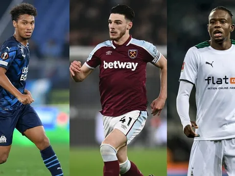 3 chữ ký thay thế Rice giúp Man Utd tiết kiệm hàng trăm triệu bảng