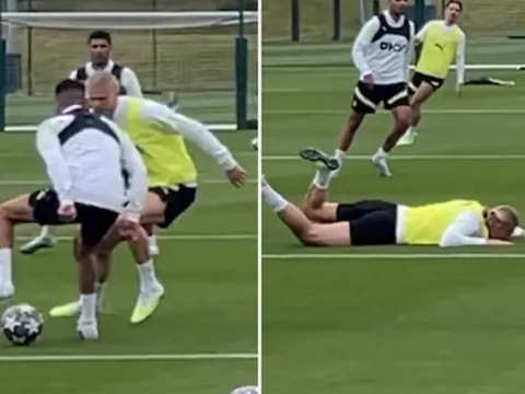 Mahrez khiến Haaland bẽ mặt trước trận chung kết Champions League