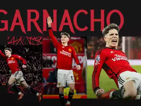 CHÍNH THỨC! Garnacho được Man Utd vinh danh