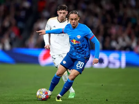 4 key pass, tiền vệ Leipzig nổi bật hơn cả Bellingham