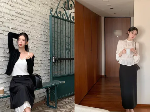 4 kiểu áo “cân đẹp” chân váy đen: mặc đơn giản vẫn toát lên khí chất thời thượng