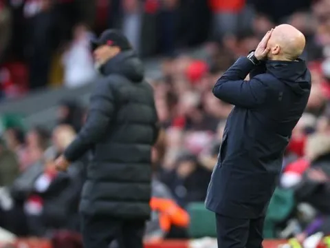 4 sai lầm của Ten Hag trong thất bại thảm hại trước Liverpool