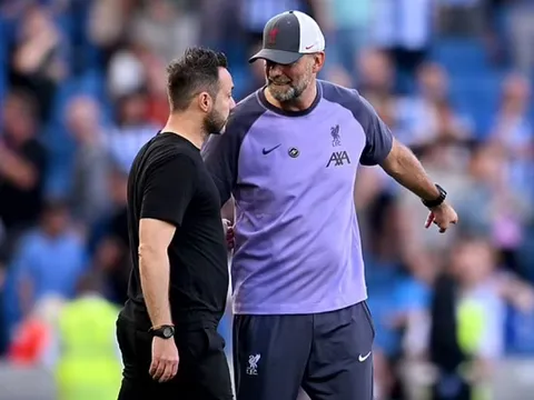 Klopp nói lời xoa dịu De Zerbi