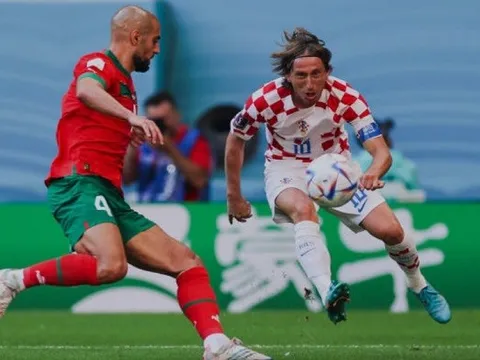 Modric và các đồng đội bị Maroc cầm hòa đáng tiếc