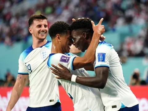Bellingham và Saka tạo kỷ lục cho tuyển Anh
