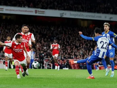 5 điểm nhấn Arsenal 1-3 Brighton: 'Cánh én' Nketiah; Quyết định phản tác dụng