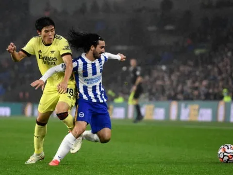 5 điểm nhấn Brighton 0-0 Arsenal: Đối tác hoàn hảo; Tomiyasu bất lực