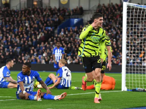 5 điểm nhấn Brighton - Arsenal: Sự đáng sợ của Kai Havertz; Cuộc đua tam mã khó lường