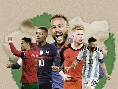 5 ứng viên cho giải Quả bóng vàng World Cup 2022