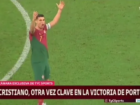 50 sắc thái của Ronaldo về việc Bruno Fernandes ghi bàn