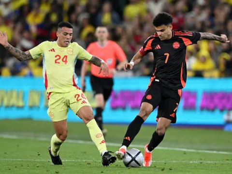 Goal chỉ ra MVP trận Tây Ban Nha - Colombia