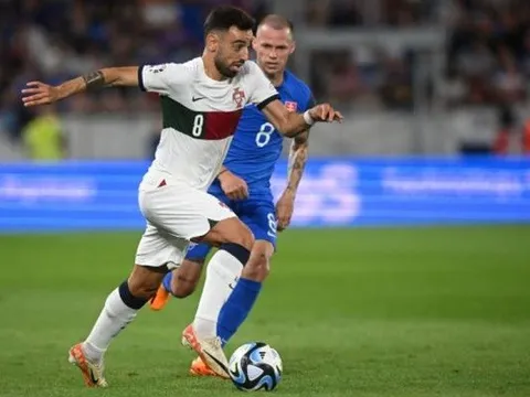 Bruno đập tan chỉ trích với 4 key pass và 1 bàn thắng quyết định