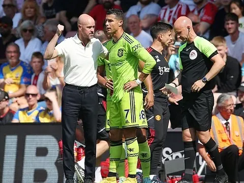 Ronaldo: Ten Hag khiêu khích tôi