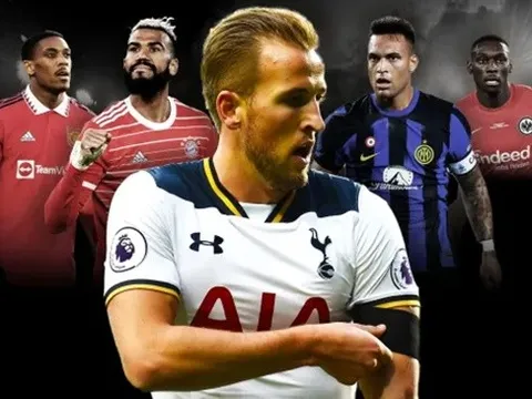 7 tiền đạo giúp Tottenham thay Kane: Mục tiêu 75 triệu; Chân sút hớp hồn Man Utd