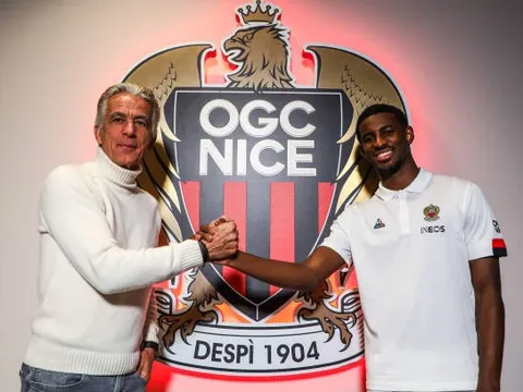 CHÍNH THỨC! Nice ký hợp đồng với tiền đạo Mohamed-Ali Cho