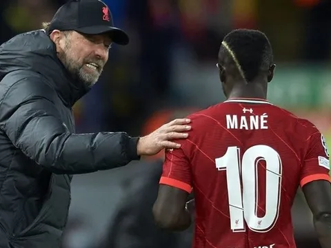 Sadio Mane nhận định về tương lai Klopp ở Liverpool