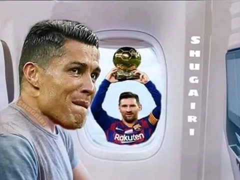 Cười vỡ bụng với loạt ảnh chế Ronaldo mất cúp