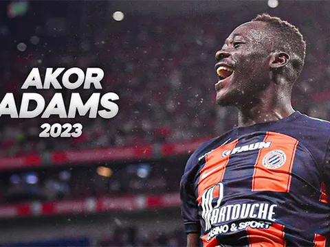 Akor Adams, ngôi sao mới người Nigeria của Montpellier