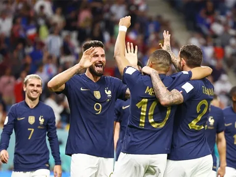 9 thống kê ấn tượng trong chiến thắng kỷ lục của Pháp trước Gibraltar