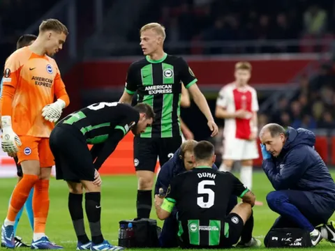 Đội hình Brighton tan hoang trước bão chấn thương