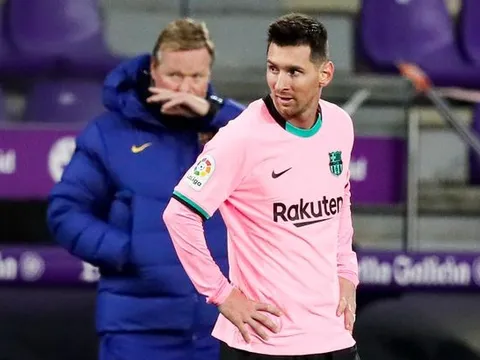 Barca sẩy chân, Koeman có phát biểu khiến Messi không muốn cũng phải rời Camp Nou