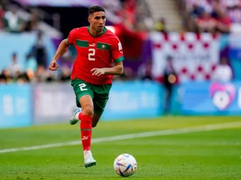 Achraf Hakimi vẫn là “sư tử Atlas” đầu đàn