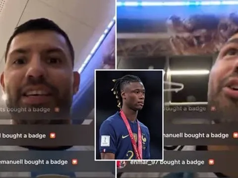 Aguero nhận 'gạch đá' vì chửi Camavinga trước nửa triệu CĐV