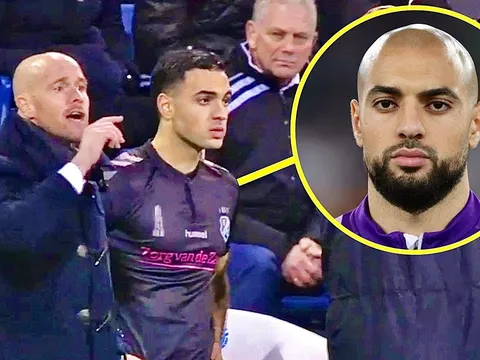 Amrabat thể hiện ra sao trong lần đầu chơi dưới trướng Ten Hag?