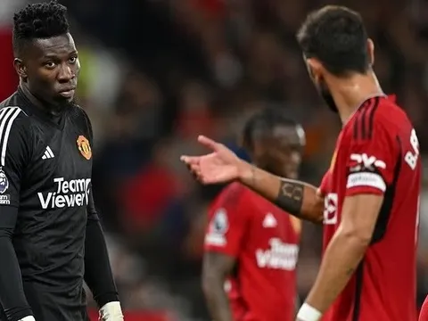 Andre Onana bị chê bai sau 3 trận cho MU ở Ngoại hạng Anh