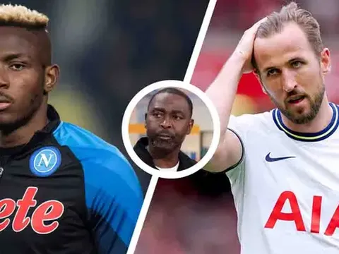 Andy Cole chỉ lý do M.U nên mua Osimhen thay vì Kane