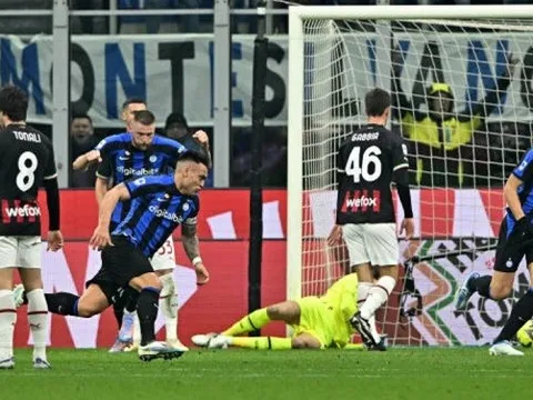 Martinez lập siêu phẩm, Milan xa dần top 4