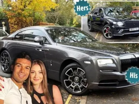 Antony, Casemiro sắm siêu xe đắt đỏ