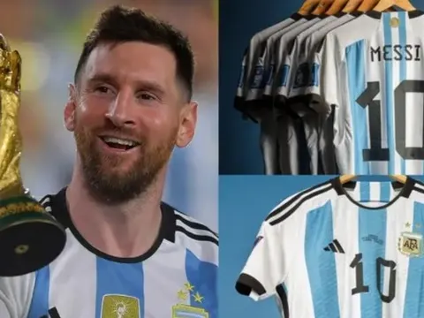 Áo đấu Messi được đem đấu giá, cạnh tranh với Jordan