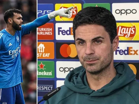 Arsenal chẳng thể vô địch nếu Raya vẫn còn bắt chính