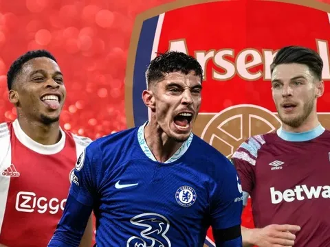 Arsenal gây bão TTCN hè, phá kỷ lục mua sắm với hơn 200 triệu bảng