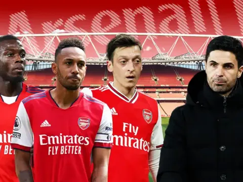 Arsenal mất trắng 10 ngôi sao dưới thời Arteta: Ozil; Cựu đội trưởng Aubameyang