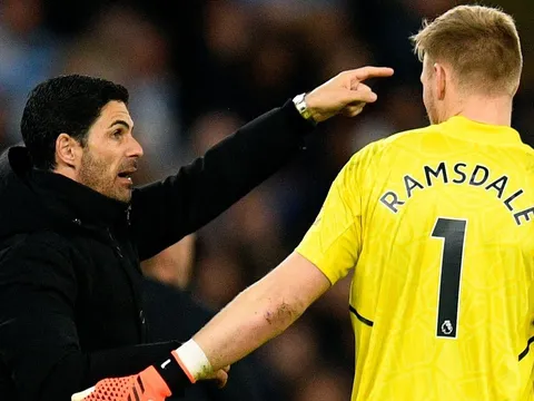 Arteta gửi thông điệp tới Southgate về Ramsdale