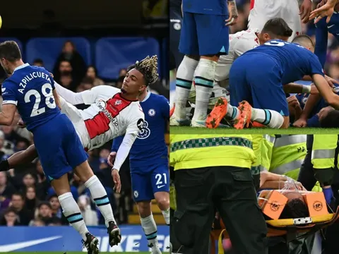 Va chạm kinh hoàng, sao Chelsea nhập viện