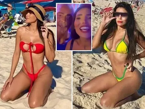 Bạn gái mới cực 'cháy', kém 24 tuổi của Romario