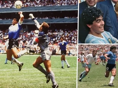 'Bàn tay của Chúa' và những khoảnh khắc biểu tượng World Cup